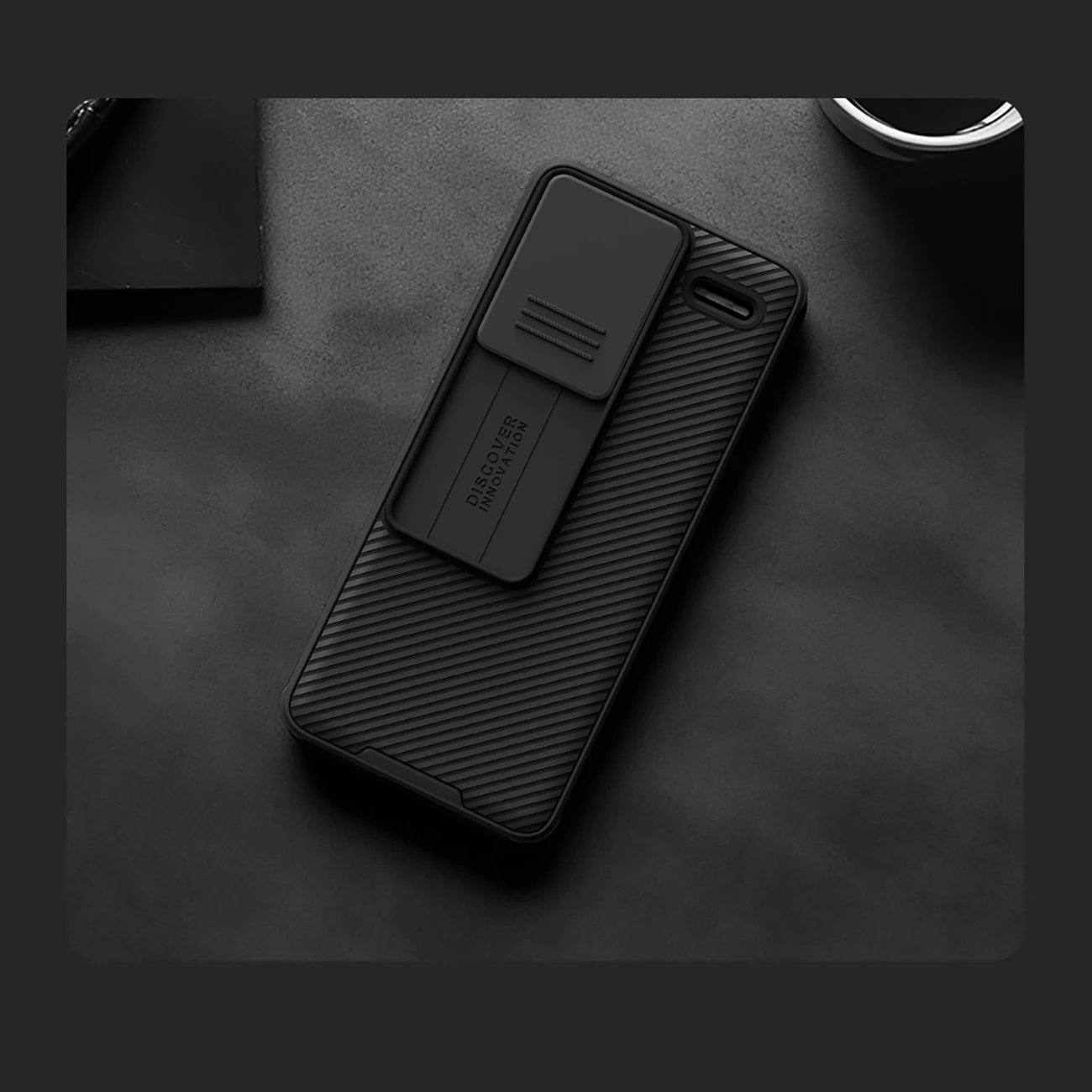 Mbështjellës Nillkin CamShield Pro për Xiaomi Redmi Note 13 Pro+ 5G, i zi