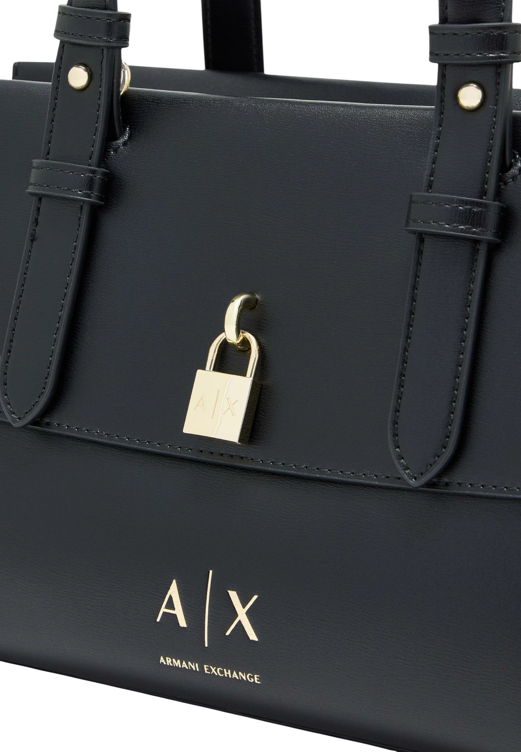 Çantë krahu për femra Armani Exchange XW003055 AF28605, e zezë