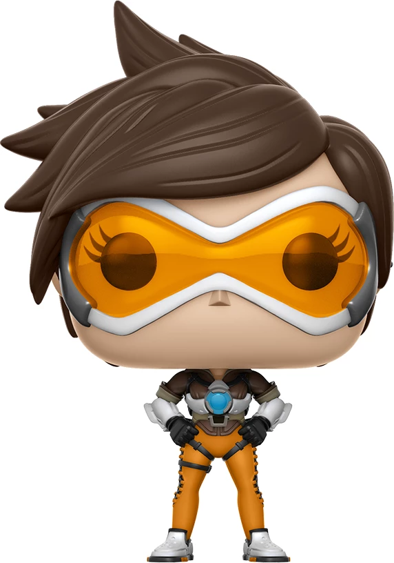Set figurë Pocket Pop & maicë Funko Overwatch Tracer, e zezë (figurë + tee)