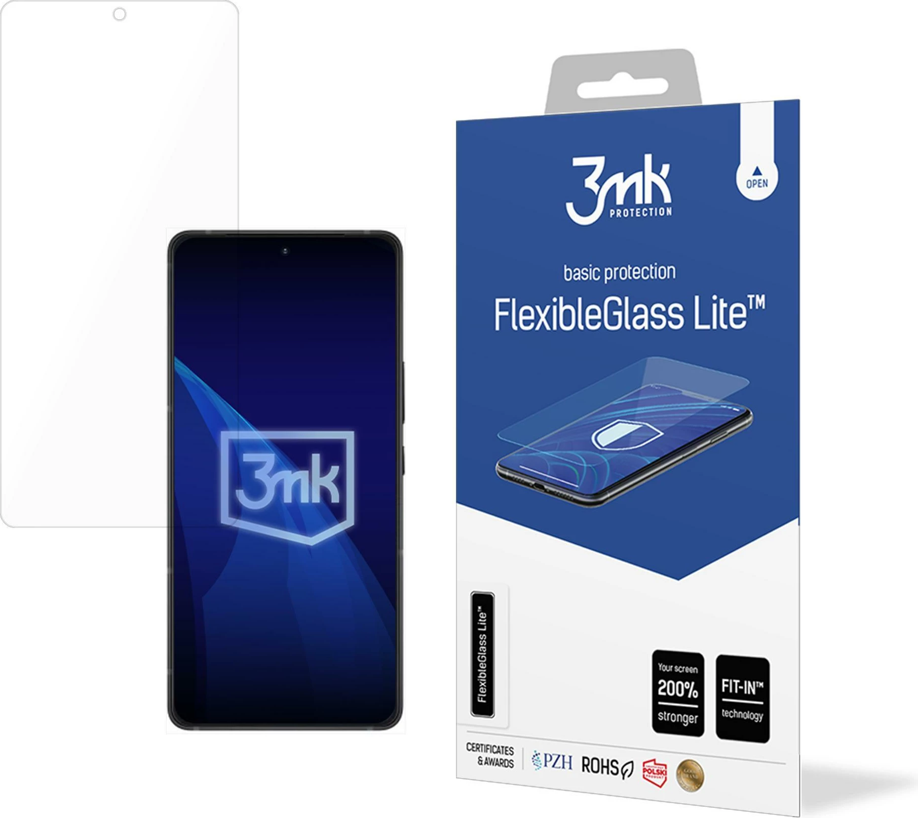 Xham mbrojtës 3mk FlexibleGlass Lite për Asus Zenfone 12 Ultra