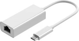 Adapter Ethernet EFB Elektronik EBUSBC-RJ45, USB-C në RJ-45, 1Gbps, 0.15 m, i bardhë