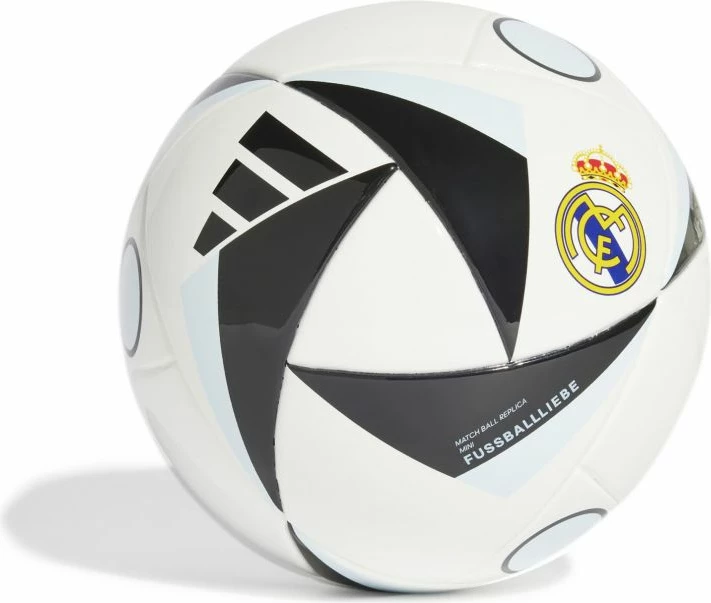Top mini adidas Real Madrid, bardhë e zi