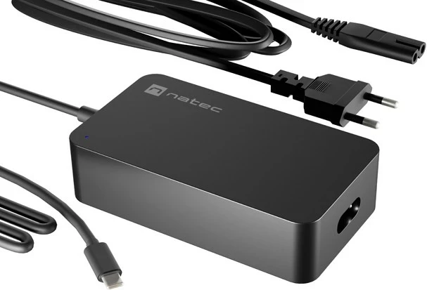 Karikues USB-C Natec Grayling GaN 65W