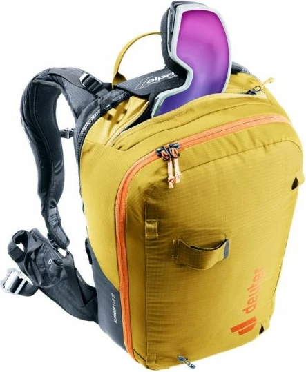 Çantë shpine Deuter për meshkuj dhe femra, turmeric/black