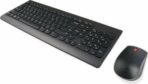 Set tastierë + Maus pa tela Lenovo 510, me numpad, nano USB receiver, zi