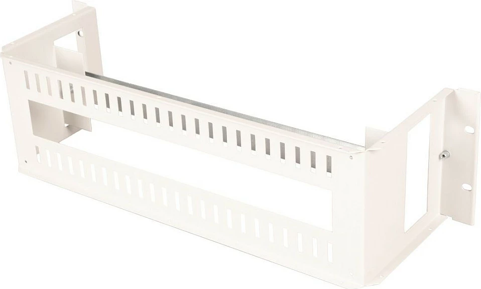 Mbajtëse shinë DIN 19" ROLINE, suport top-hat rail, çelik, gri