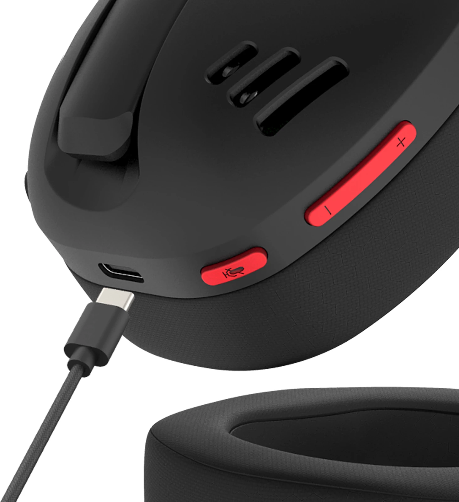 Kufje gaming wireless Redragon Ire Pro H848B, 7.1 surround, 2.4G/BT/corded, mikrofon i heqshëm, zi
