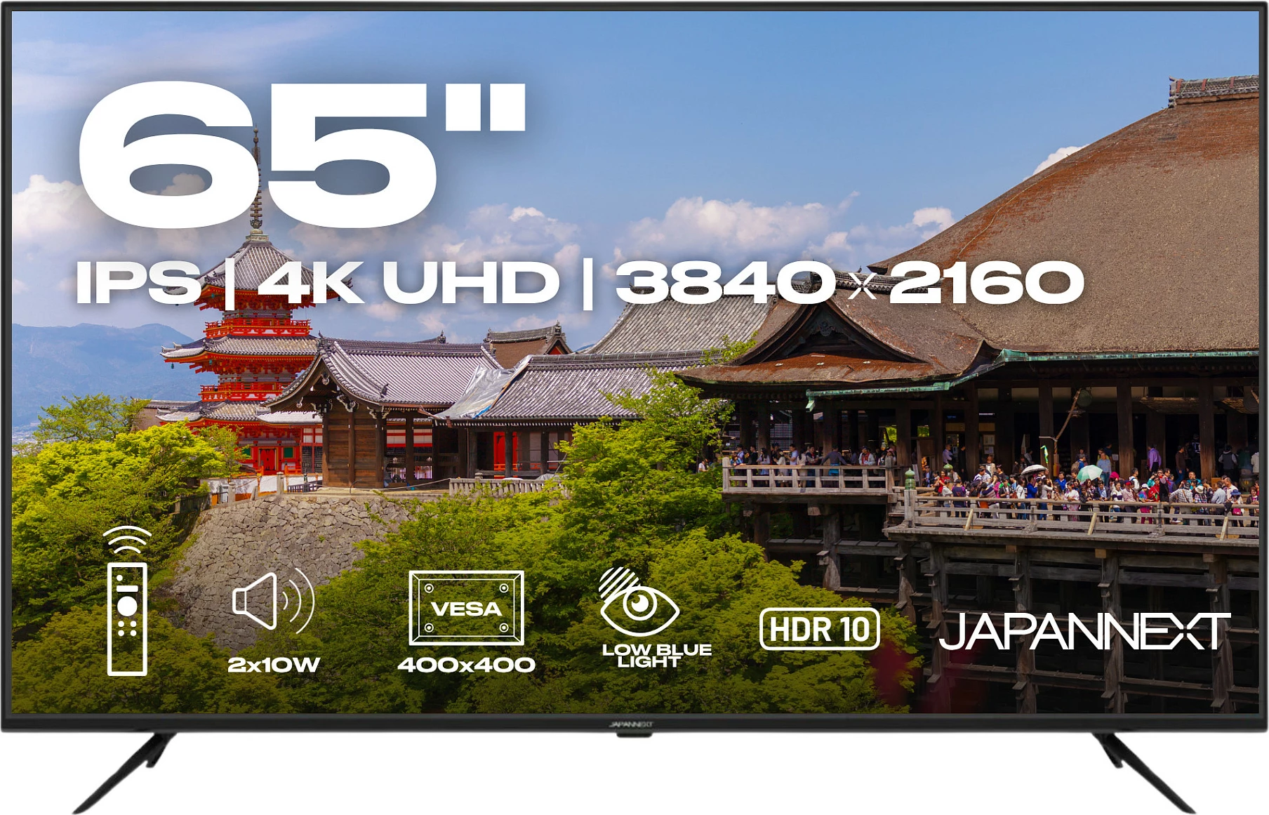 Televizor JAPANNEXT JN-IPS650UHD60F, 65", 4K UHD, IPS, 60Hz, i zi