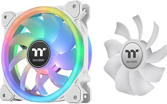 Ventilator kasë Thermaltake SWAFAN 14 RGB, 140mm, 3 copë, i bardhë