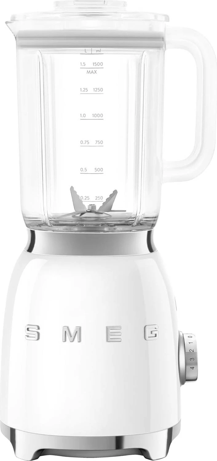 Blender Smeg BLF03WHEU 800W 1.5L 4 shpejtësi, i bardhë