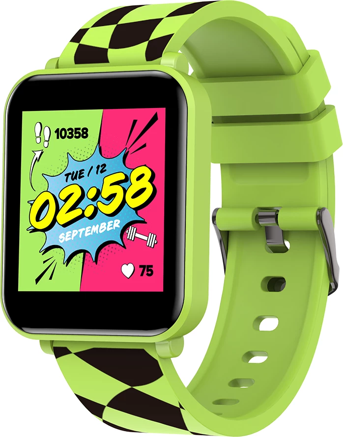 Smartwatch CANYON Joyce KW-43 1.54\" IPS 128 MB Dual BT Music, gjelbër