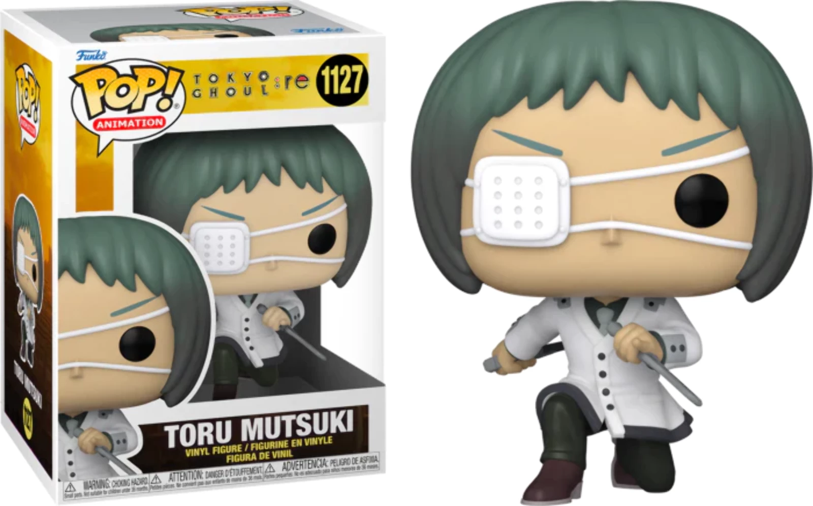 Figurinë koleksionuese Funko Pop! Animation Tokyo Ghoul:re Tōru Mutsuki, vinyl