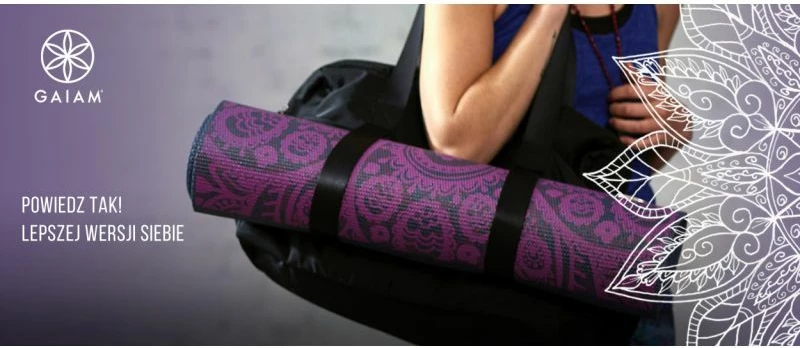 Mbulesë për mat GAIAM, e zezë