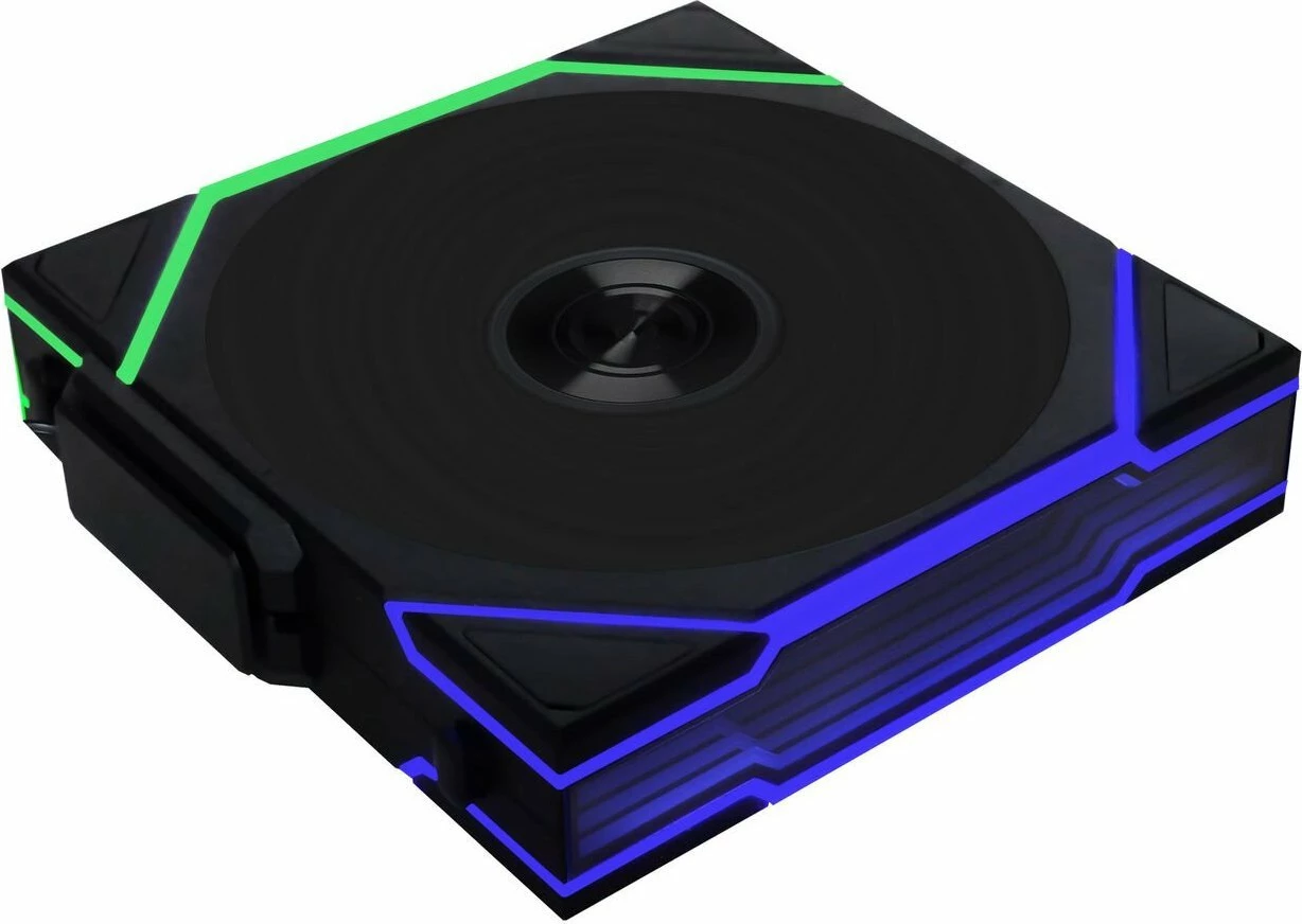 Ventilator për PC Lian Li UNI FAN TL Wireless 120 Reverse Blade 12RTL1W1B 120mm PWM ARGB, i zi, 1 copë