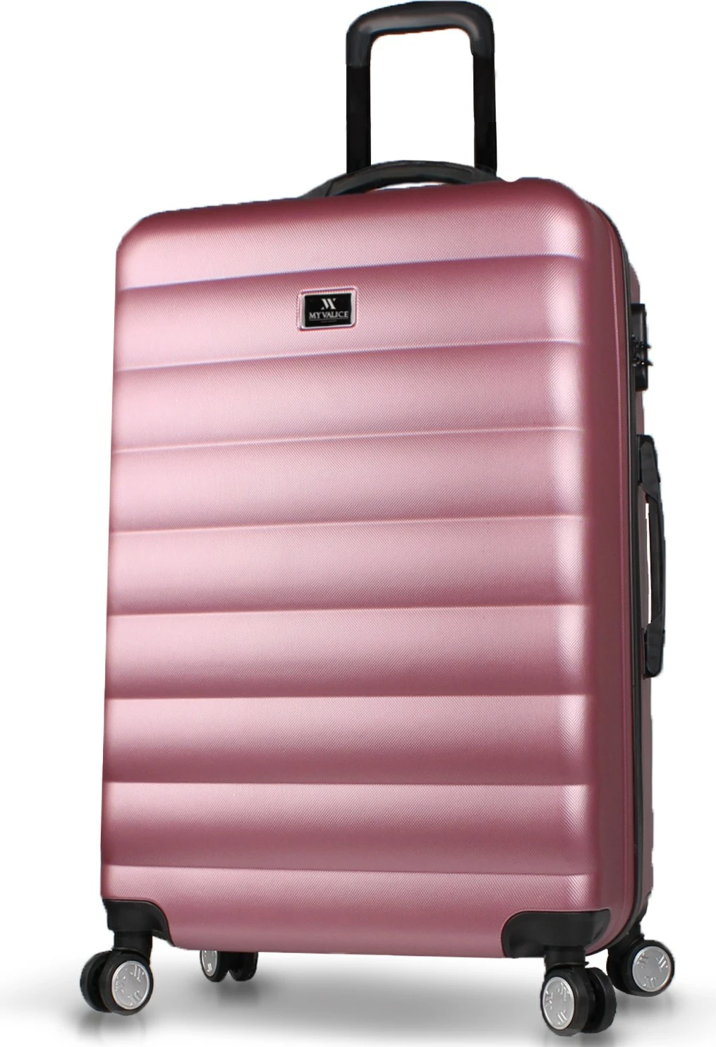 Valixhe e madhe, ngjyrë rozë gold, Zoozie Bags, 6841
