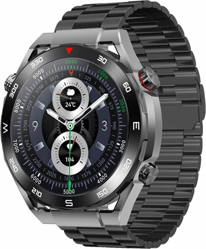 Smartwatch VELTORI unisex, e zezë