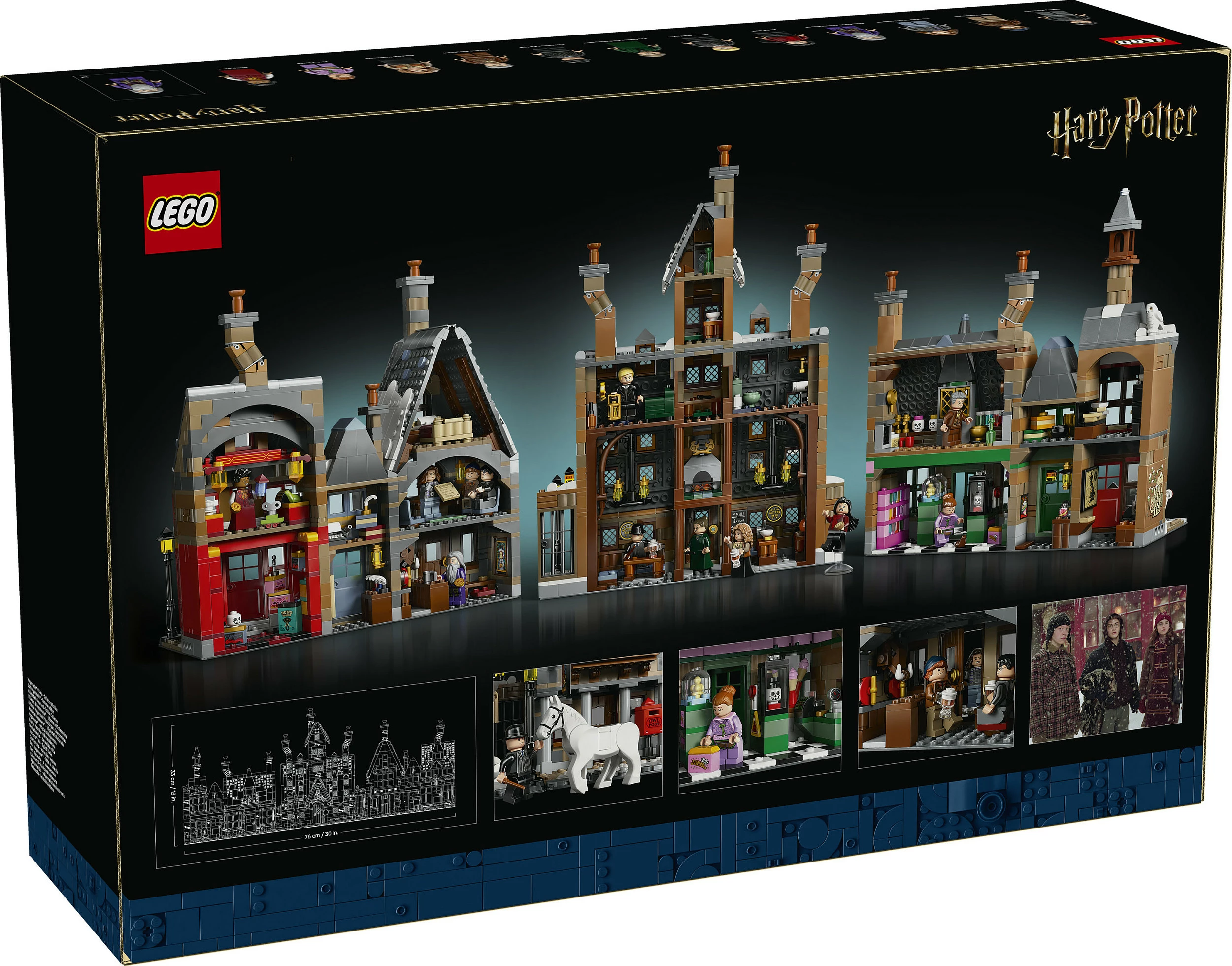 Set ndërtimi LEGO Harry Potter 76457 Hogsmeade Village (Collectors Edition), 3228 copë, 18+, multicolor