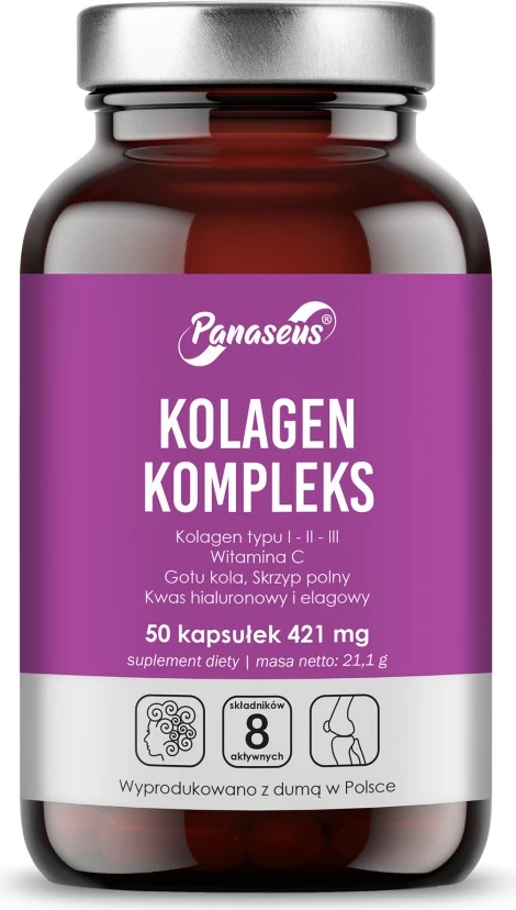 Suplement ushqimor Panaseus Collagen Complex 50 kapsula