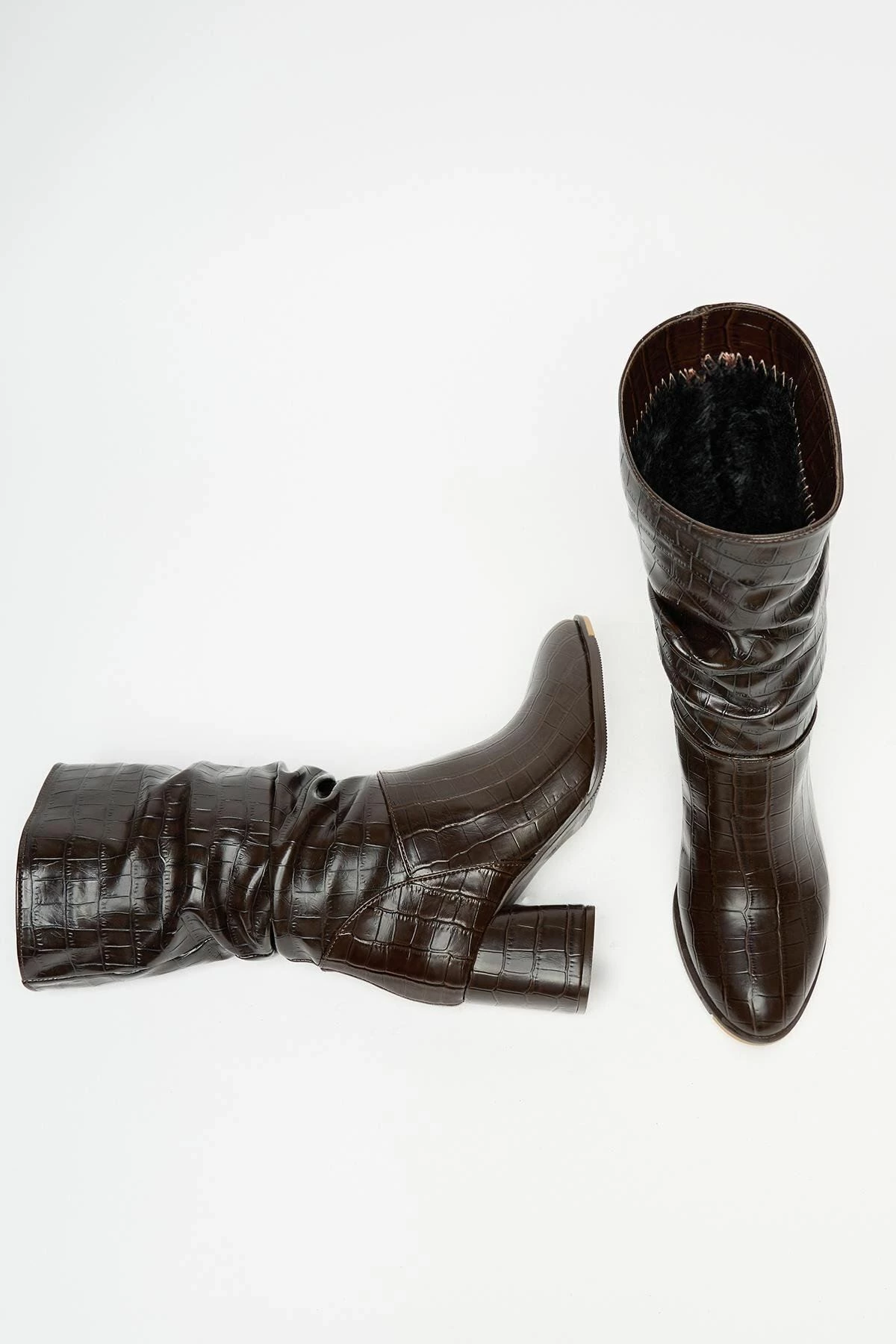 Çizme për gra, ngjyrë kafe, Jumeon, MK1350123KR20-001