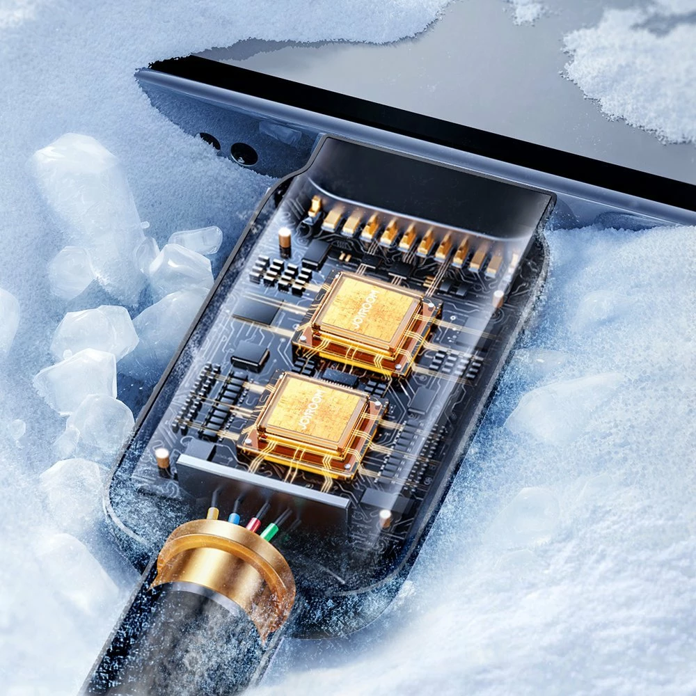 Kabllo USB-C në USB-C Joyroom S-CC100A14 100W 1.2 m, e zezë