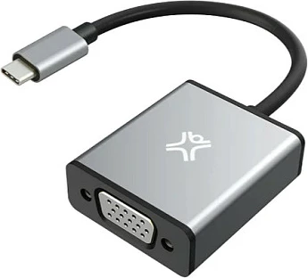 Adapter USB-C në VGA XTREMEMAC XWH-ACV1-13, 1920x1080 60Hz, gri