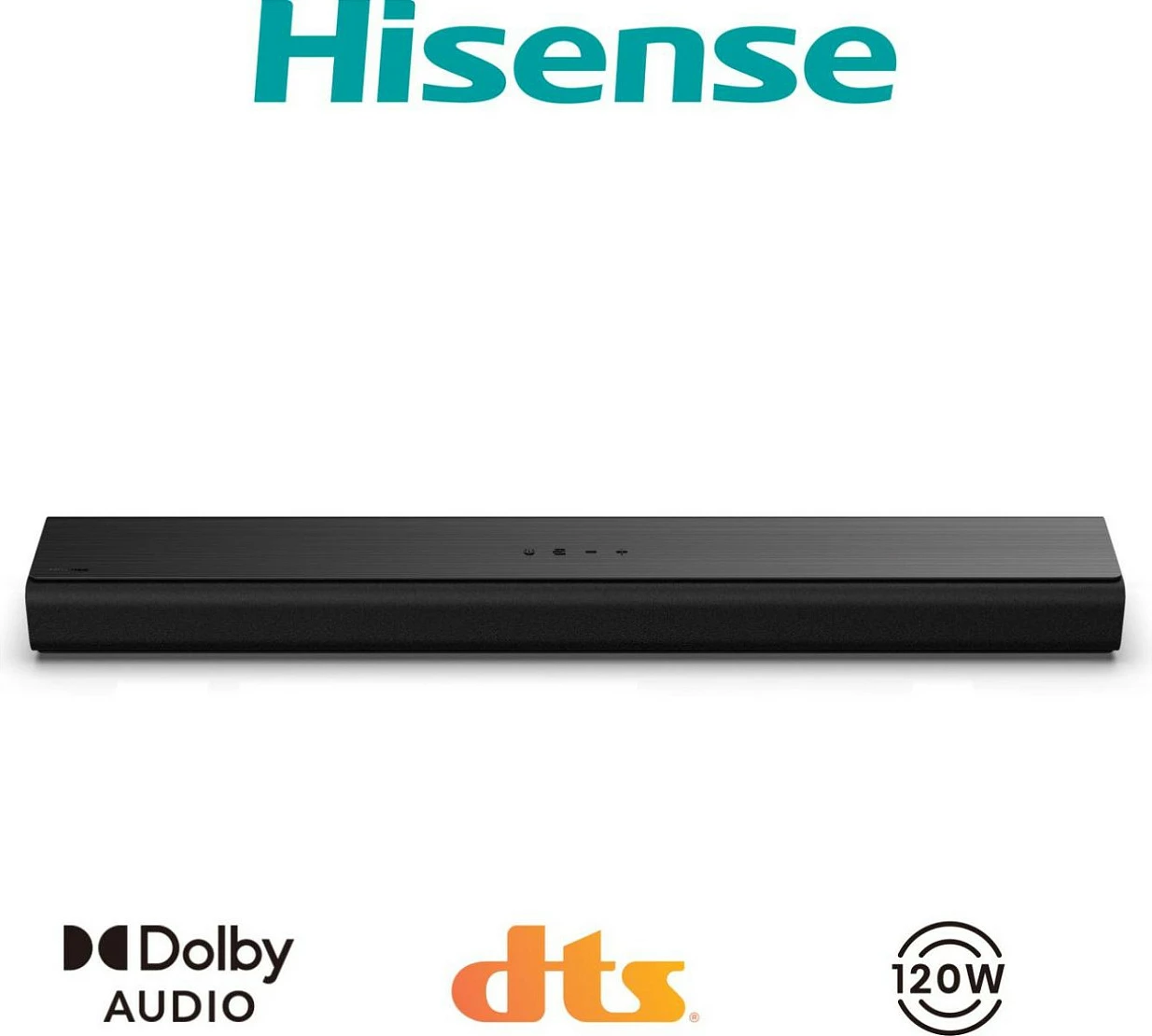 Soundbar Hisense HS1000, 2.0, 120 W, Bluetooth 5.3, HDMI ARC, e zezë