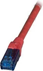 Kabllo LAN EFB Elektronik K8109RT.10, Cat6a, 10m, 10Gbps, LSZH, e kuqe