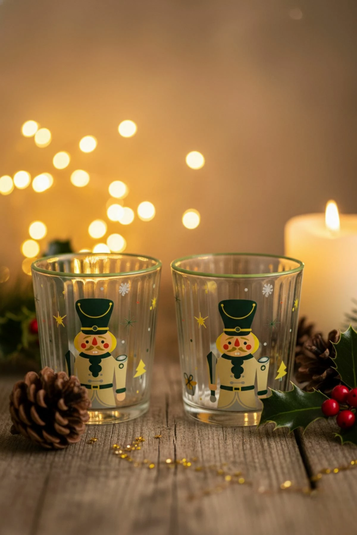 Set gotash prej qelqi (2 copë), Hermia Concept, RAKLE291