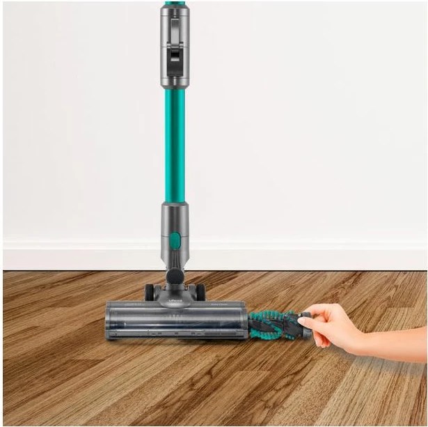Fshesë me bateri vertikale UFESA Inspire U7 Pro Wash 500 W, 29.6 V, 55 min, me larje (wet mop), Turkiz/Gri, set me mop + mini turbo brush