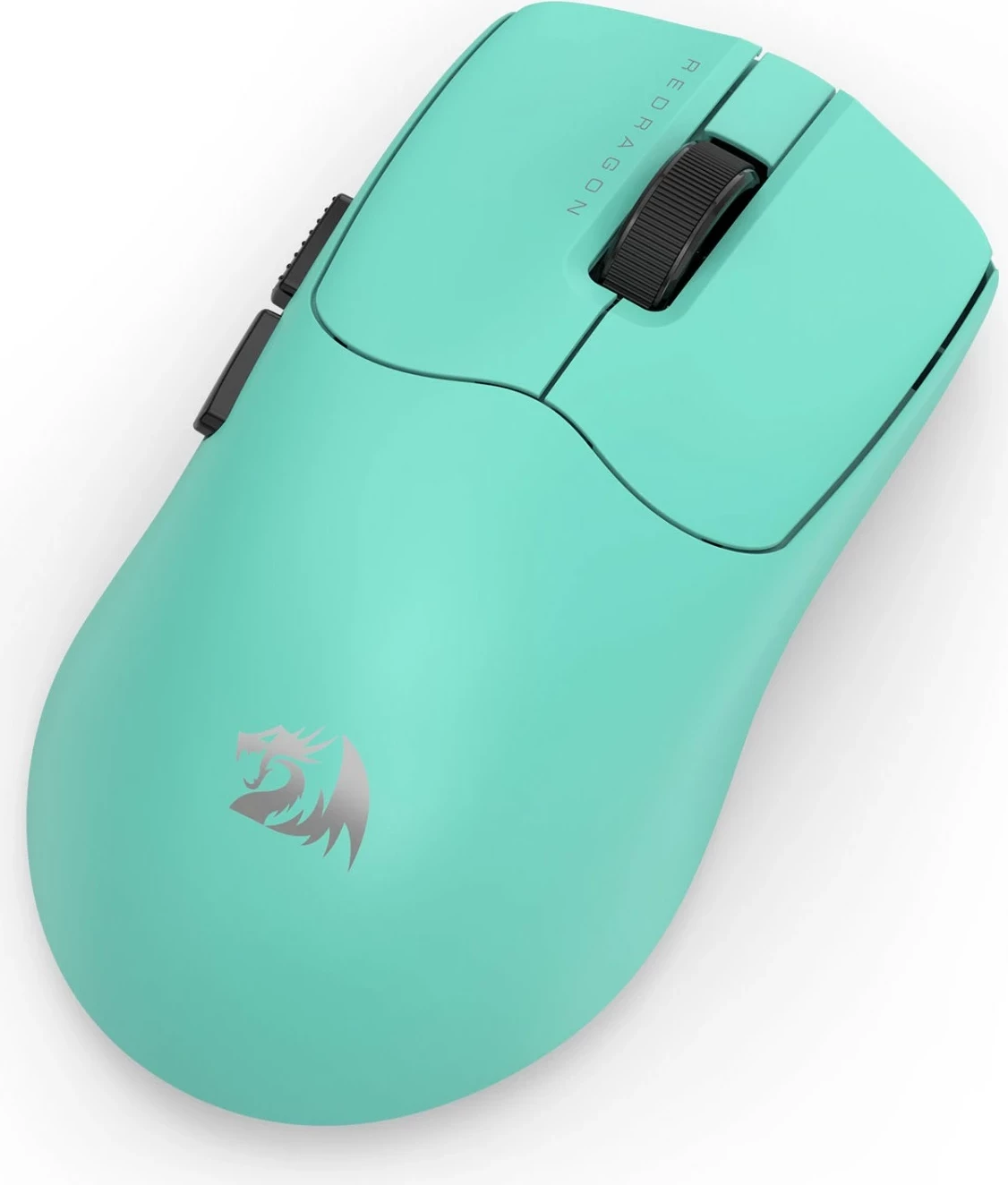 Maus gaming Redragon Axion M933, wireless Bluetooth/2.4G + USB-C, 45000 DPI, 60 g, turkiz