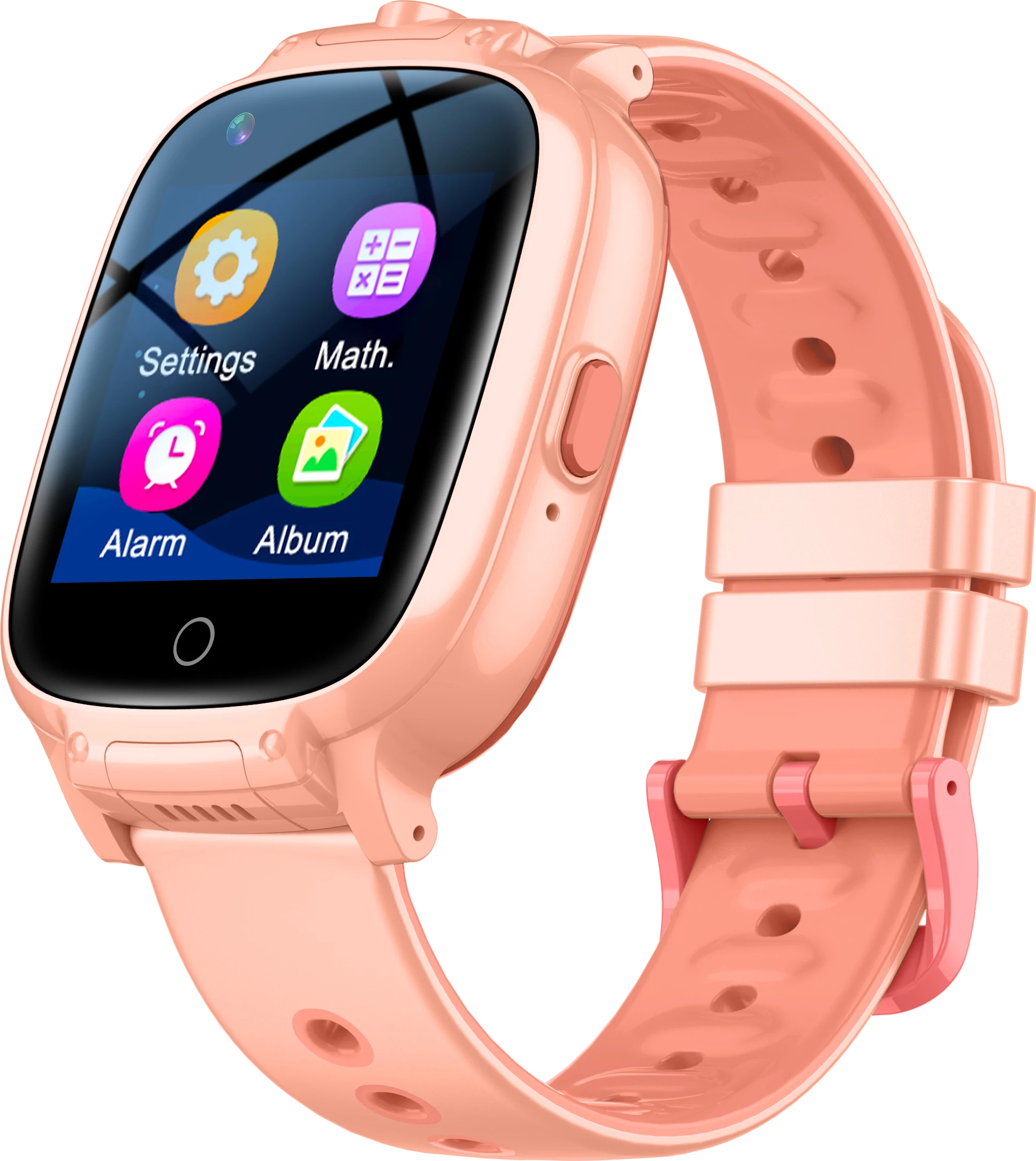 Smartwatch Moye Joy Kids 4G, GPS, Nano SIM, IPX7, 700mAh, rozë