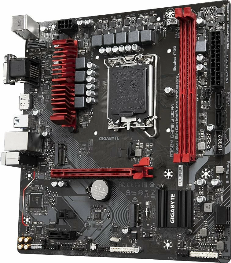 Pllakë amë Gigabyte B760M GAMING DDR4, mATX, LGA1700, DDR4 deri 64GB