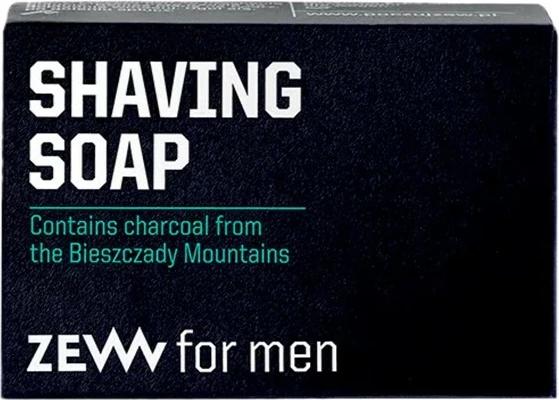 Sapun për rruajtje Zew For Men me qymyr Bieszczady, 85ml