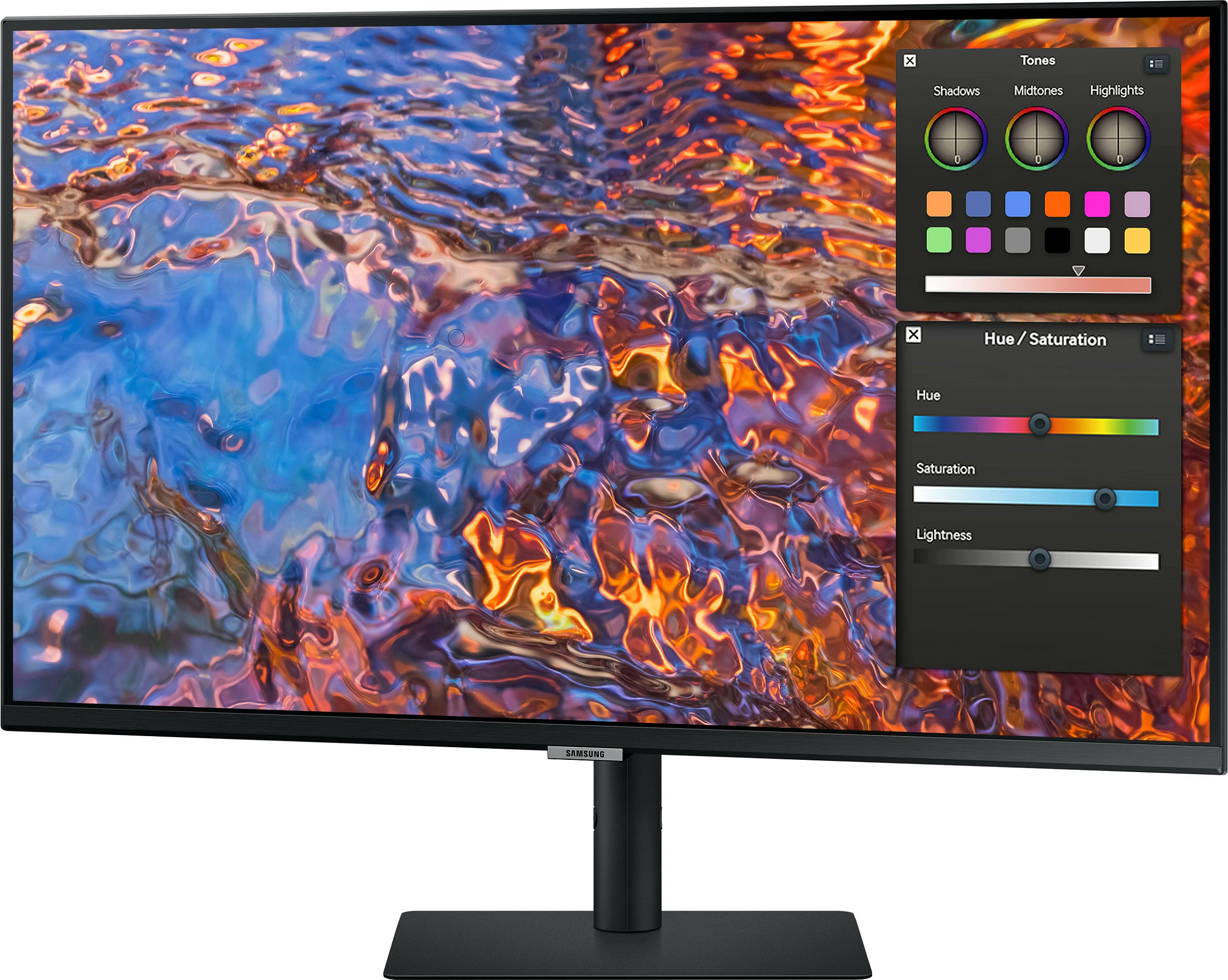 Monitor Samsung S80PB, 32", 4K Ultra HD, LED, i zi