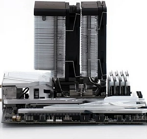 Ftohës ajri për CPU Scythe Fuma 3, 2x120mm PWM, LGA1700/AM5, i zi