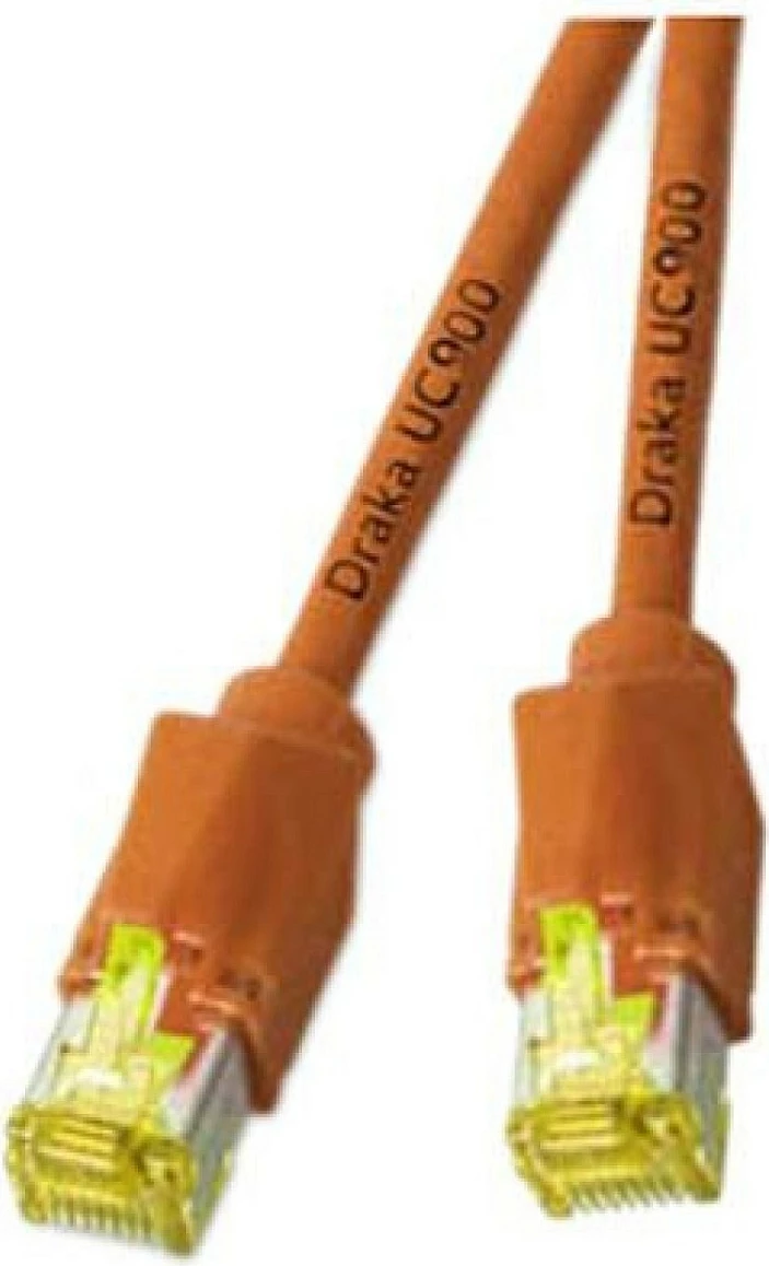 Kabl Ethernet EFB Elektronik K8560OR.40, Cat6a, 40 m, S/FTP, RJ-45, 10GbE, portokalli