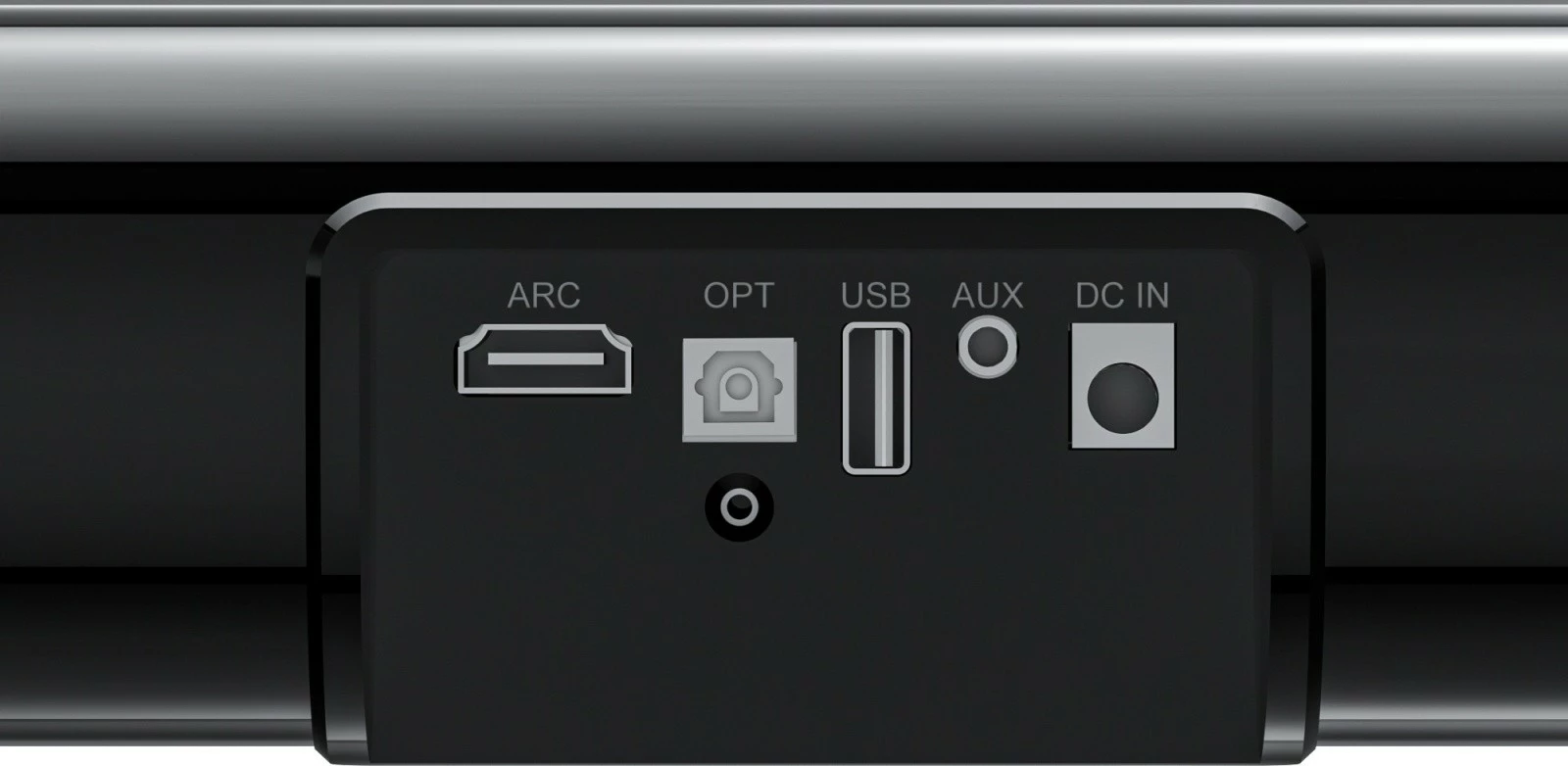 Soundbar Sencor SSB 5500BW me subwoofer pa tela, 2.1CH, 160W, i zi