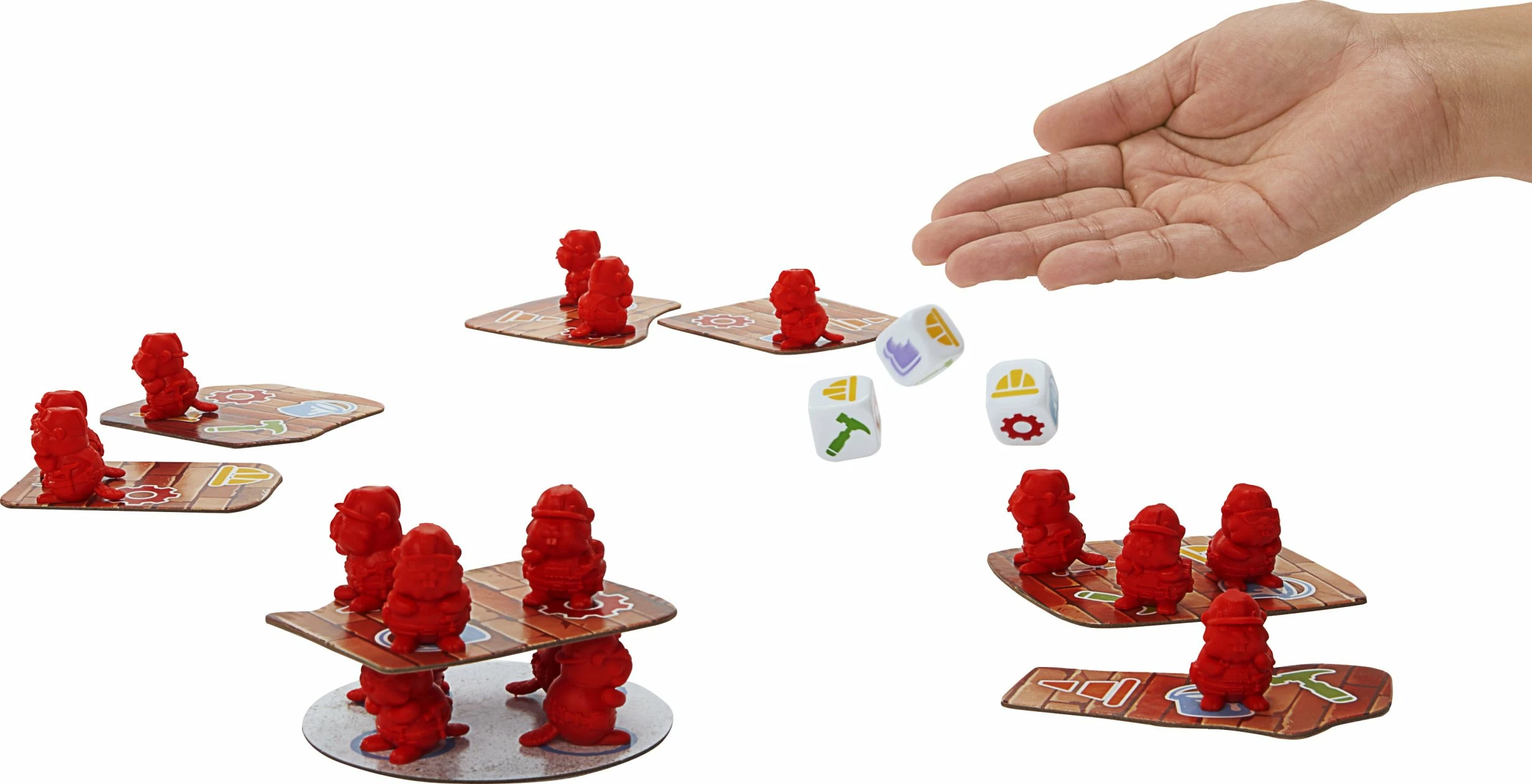 Lojë tavoline Mattel Games Funny Beavers HPW60, 6+ vjet