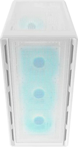 Kasë Cougar Airface Pure PRO, midi tower, ARGB, e bardhë