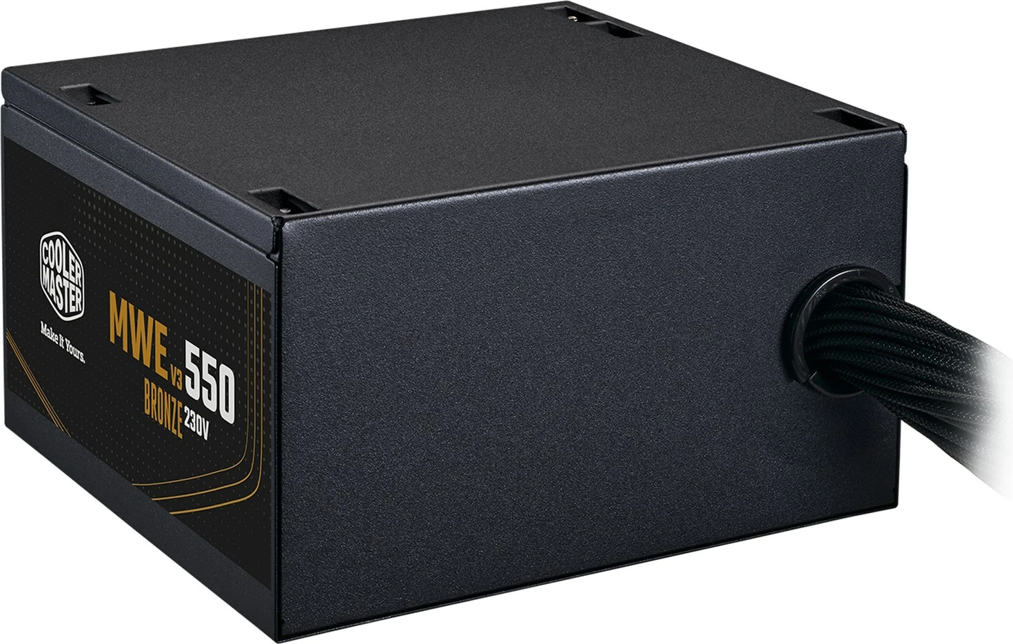 Kasë furnizuesi Cooler Master MWE Bronze 550 V3, 550W, 80 PLUS Bronze, e zezë