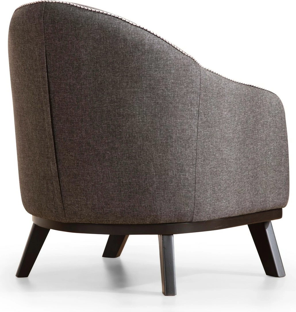 Karrige krahu Leon, ngjyrë antracit, Atelier del Sofa