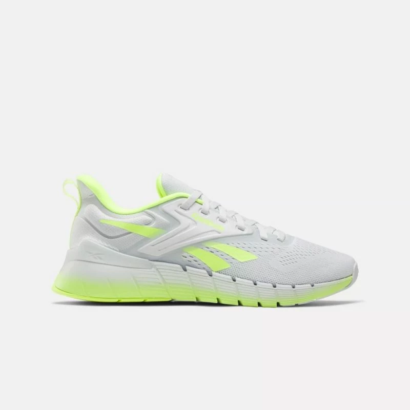 Atlete për meshkuj Reebok, të bardha dhe të verdha