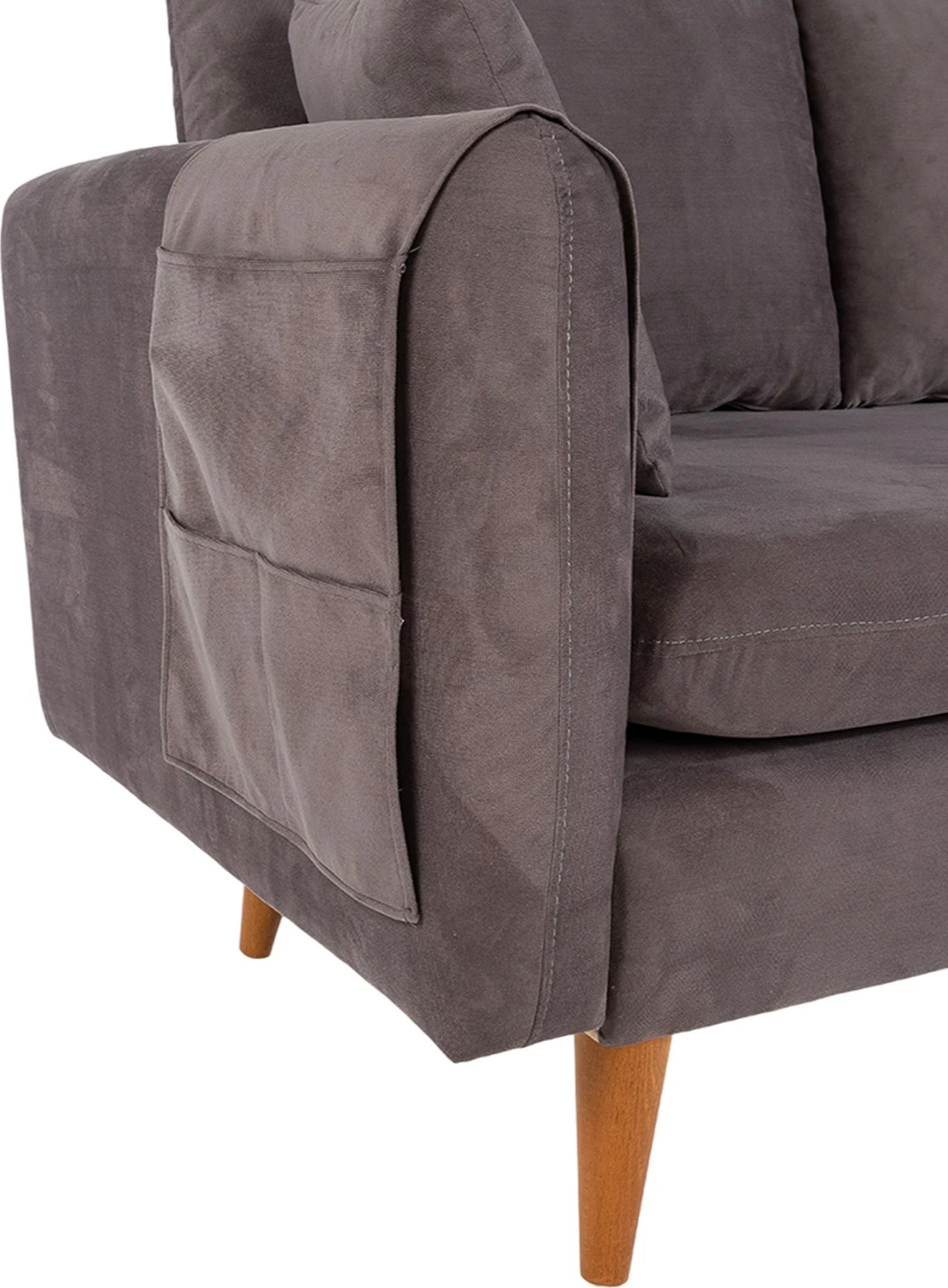 Divan treshe Atelier del Sofa, Sofia, antracit
