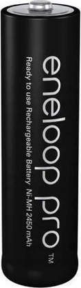 Bateri të rikarikueshme Panasonic Eneloop Pro BK-4HCDE/4CP+CASE AAA 930 mAh 4 copë, zi me kuti