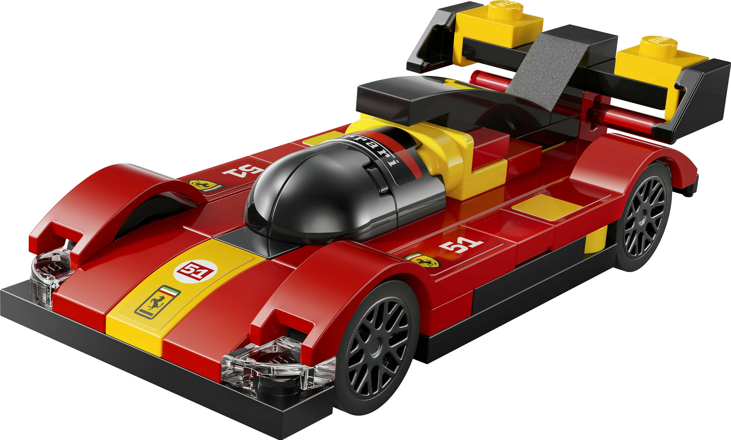 Set LEGO Speed Champions Ferrari 499P Hypercar 30709, 62 copë, 7+, shumëngjyrësh