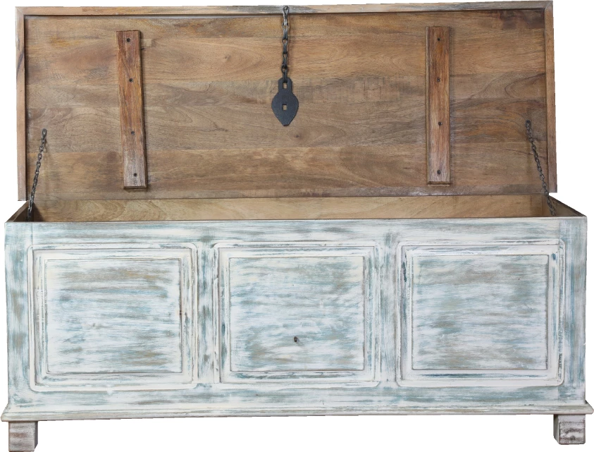 Arkë SAMOS, ngjyrë natyrale, antique washed, 137x50x53
