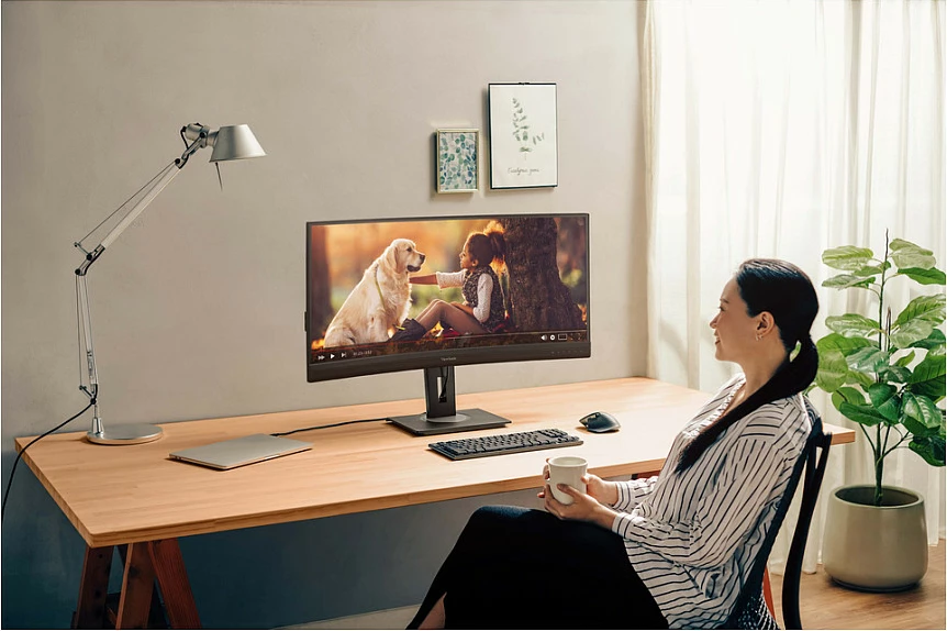 Monitor Viewsonic VG3456C, 34", UWQHD, LED, i zi