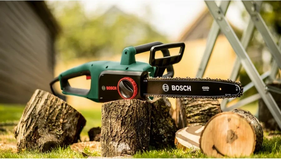 Sharrë elektrike Bosch 0 600 8B8 303, 35 cm, 1800 W, e gjelbër