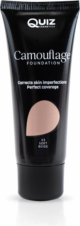 Fondatinë për femra Quiz Cosmetics Camouflage Vitamin E N°01, 30ml