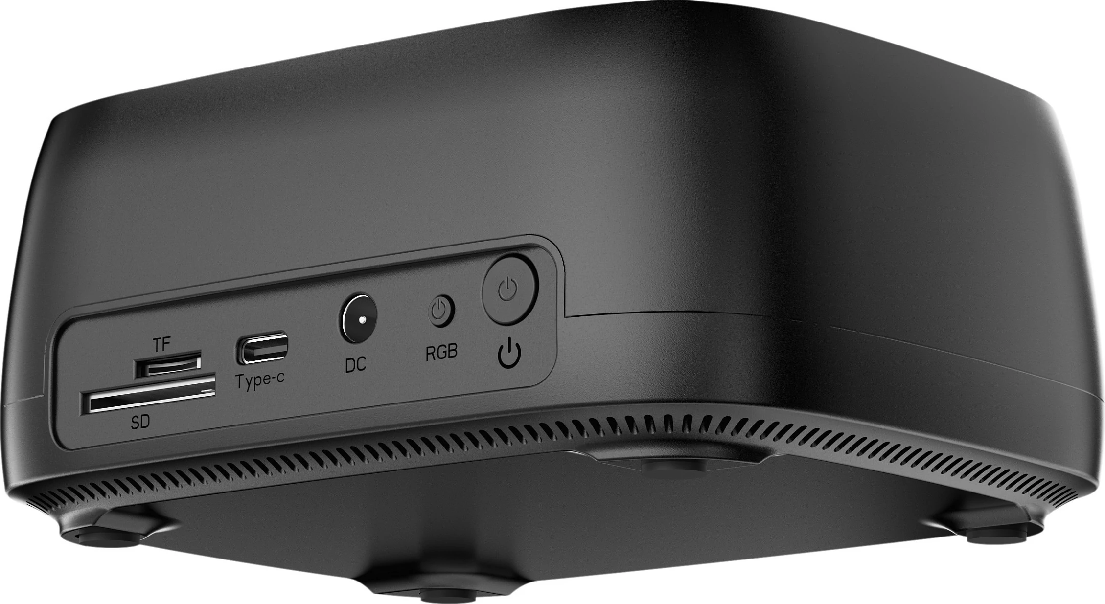 Kuti e jashtme për HDD/SSD Conceptronic, 2.5/3.5", 2-bay, USB-C, RGB, e zezë